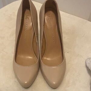 LC Lauren Conrad Women's Tan Heels